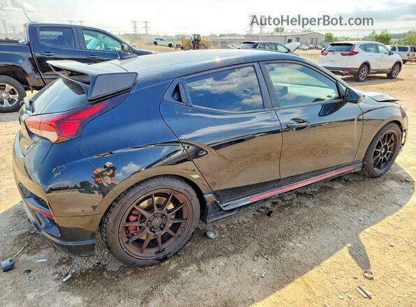 KMHT36AH8KU002470 2019 HYUNDAI VELOSTER Black Tył prawy