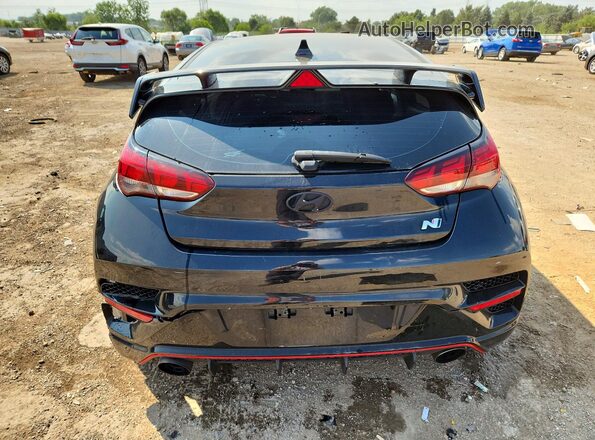 KMHT36AH8KU002470 2019 HYUNDAI VELOSTER Black Widok z tyłu