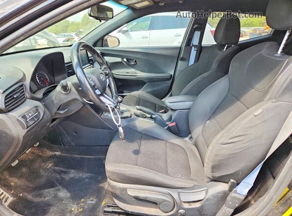KMHT36AH8KU002470 2019 HYUNDAI VELOSTER Black Widok wnętrza z przodu
