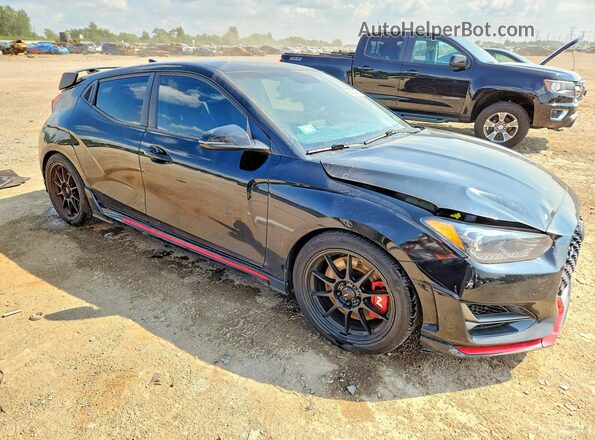 KMHT36AH8KU002470 2019 HYUNDAI VELOSTER Black Przód prawy