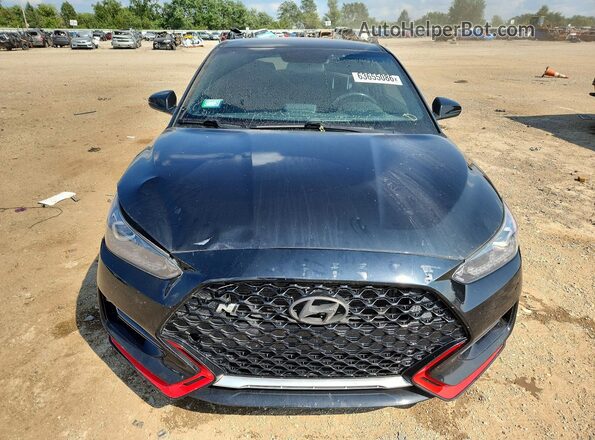 KMHT36AH8KU002470 2019 HYUNDAI VELOSTER Black Widok z przodu