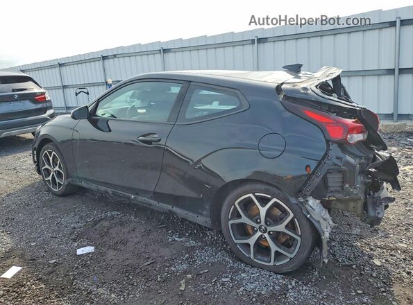 KMHT36AH8LU003846 2020 HYUNDAI VELOSTER Black უკანა მარცხენა