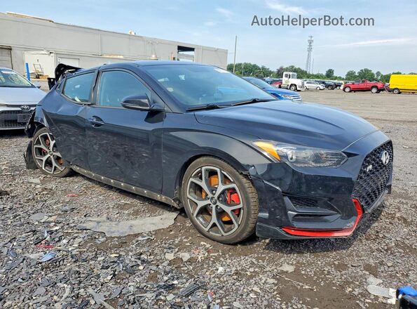 KMHT36AH8LU003846 2020 HYUNDAI VELOSTER Black წინა მარჯვენა