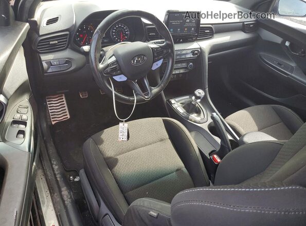 KMHT36AH8LU003846 2020 HYUNDAI VELOSTER Black წინა პანელის ხედი