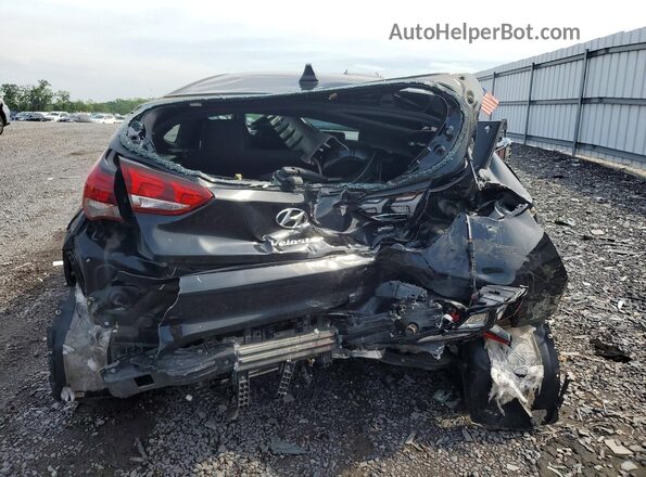 KMHT36AH8LU003846 2020 HYUNDAI VELOSTER Black უკანა ხედი