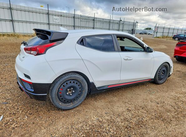 KMHT36AHXMU010685 2021 HYUNDAI VELOSTER White უკანა მარჯვენა