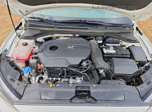 KMHT36AHXMU010685 2021 HYUNDAI VELOSTER White უკანა სალონის ხედი