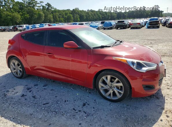 KMHTC6AD0GU263502 2016 HYUNDAI VELOSTER Red Передня права чверть