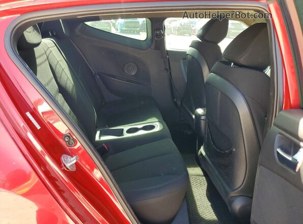KMHTC6AD0GU263502 2016 HYUNDAI VELOSTER Red Вид задніх сидінь