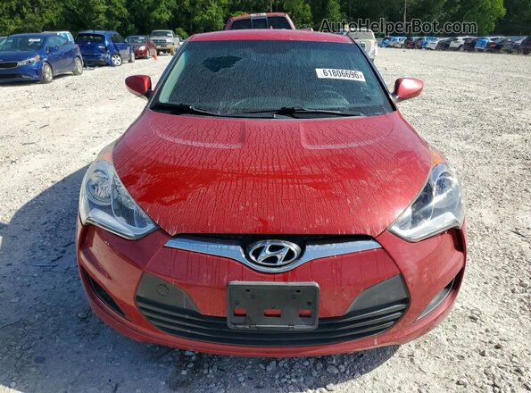 KMHTC6AD0GU263502 2016 HYUNDAI VELOSTER Red Вид спереду