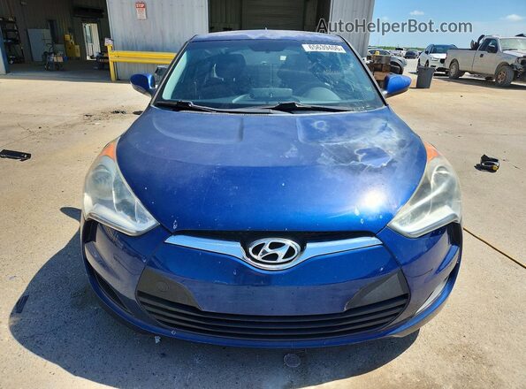 KMHTC6AD0GU282325 2016 HYUNDAI VELOSTER Blue Widok z przodu