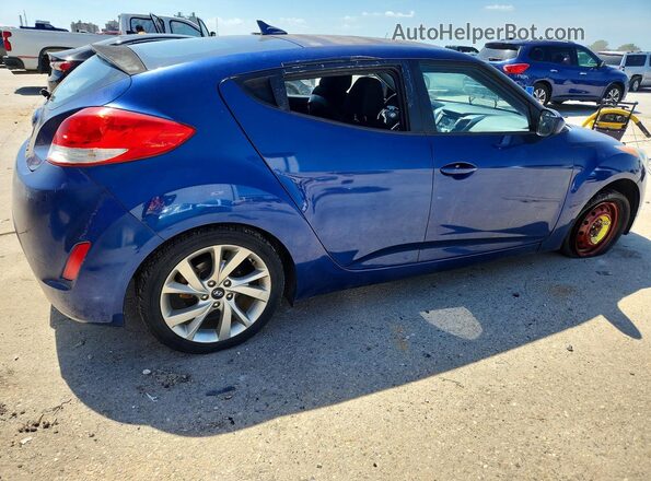 KMHTC6AD0GU282325 2016 HYUNDAI VELOSTER Blue Tył prawy