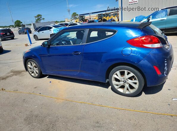 KMHTC6AD0GU282325 2016 HYUNDAI VELOSTER Blue Tył lewy