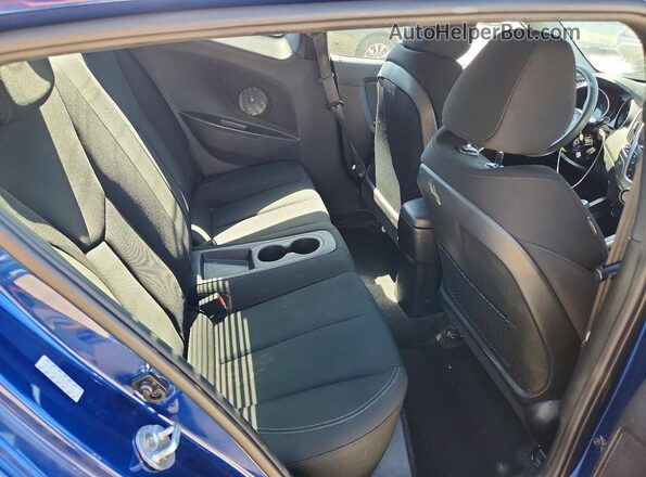 KMHTC6AD0GU282325 2016 HYUNDAI VELOSTER Blue Widok tylnych siedzeń