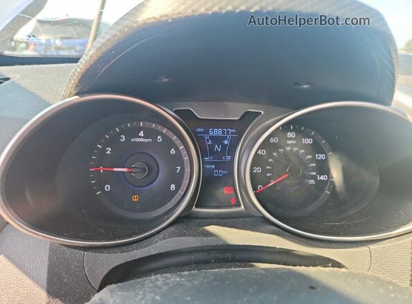 KMHTC6AD0GU282325 2016 HYUNDAI VELOSTER Blue Widok zestawu wskaźników