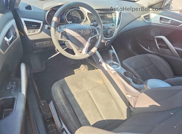 KMHTC6AD0GU282325 2016 HYUNDAI VELOSTER Blue Widok deski rozdzielczej