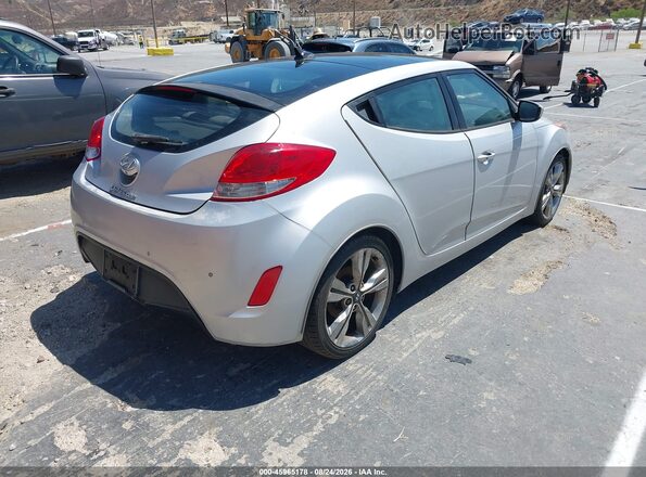 KMHTC6AD0GU285449 2016 HYUNDAI VELOSTER Silver Trasero derecho