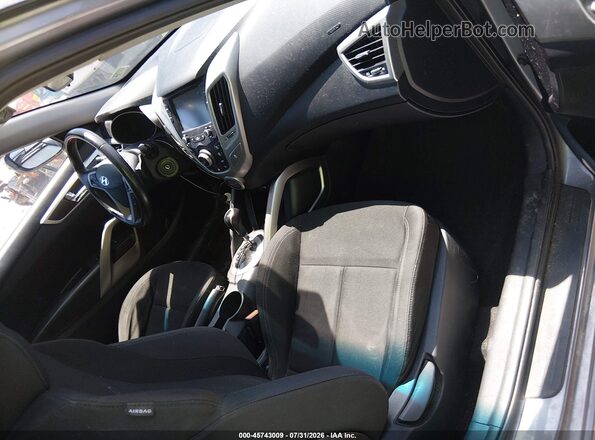 KMHTC6AD0HU306642 2017 HYUNDAI VELOSTER Gray Սալոնի դիմացի տեսք