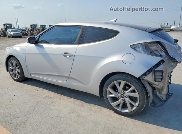 KMHTC6AD0HU319424 2017 HYUNDAI VELOSTER Silver უკანა მარცხენა