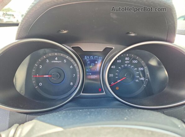 KMHTC6AD0HU320492 2017 HYUNDAI VELOSTER Красный Вид щитка приборов