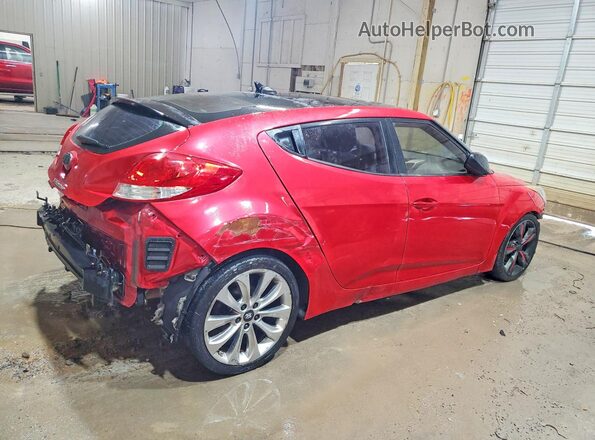 KMHTC6AD0HU321092 2017 HYUNDAI VELOSTER Red Trasero derecho