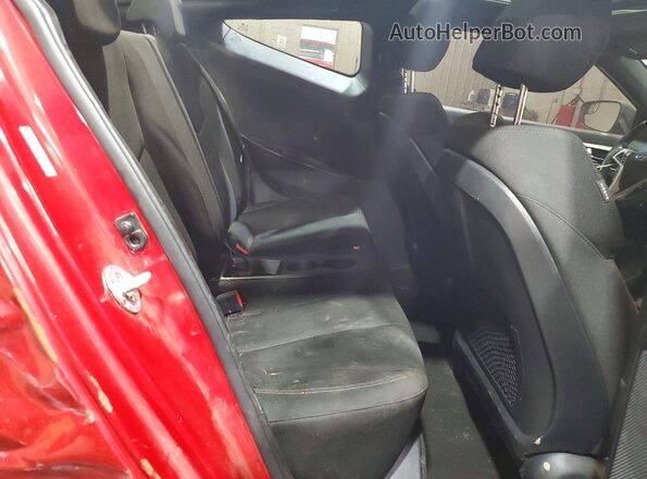 KMHTC6AD0HU321092 2017 HYUNDAI VELOSTER Red Vista interior trasera