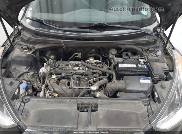 KMHTC6AD0HU322582 2017 HYUNDAI VELOSTER Black უკანა ხედი