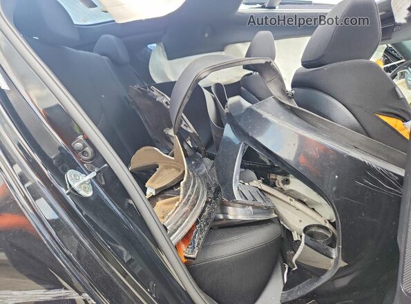 KMHTC6AD0HU324140 2017 HYUNDAI VELOSTER Black უკანა სავარძლების ხედი