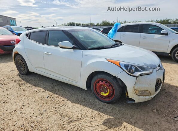 KMHTC6AD1GU261466 2016 HYUNDAI VELOSTER White Передня права чверть