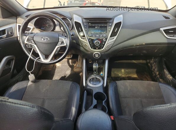 KMHTC6AD1GU261466 2016 HYUNDAI VELOSTER White Вид панелі приладів