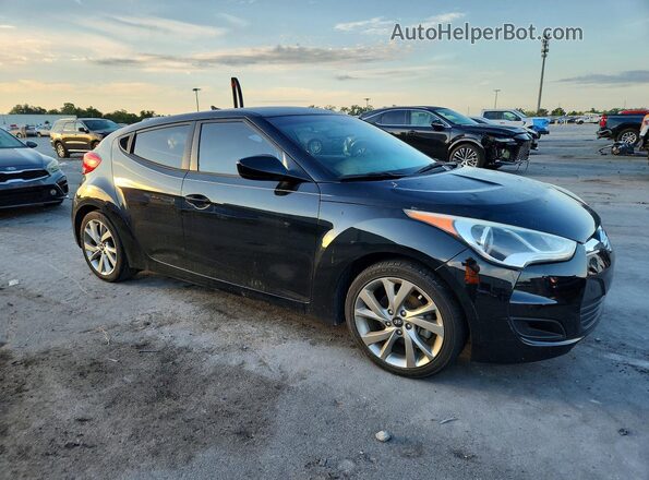 KMHTC6AD1GU276467 2016 HYUNDAI VELOSTER Black Delantero derecho