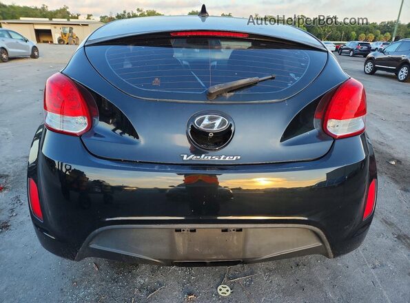 KMHTC6AD1GU276467 2016 HYUNDAI VELOSTER Black Vista trasera