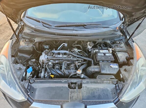 KMHTC6AD1GU276467 2016 HYUNDAI VELOSTER Black Vista interior trasera