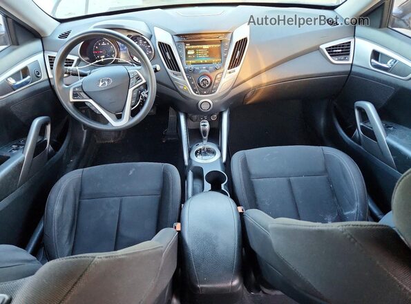 KMHTC6AD1GU276467 2016 HYUNDAI VELOSTER Black Vista del salpicadero