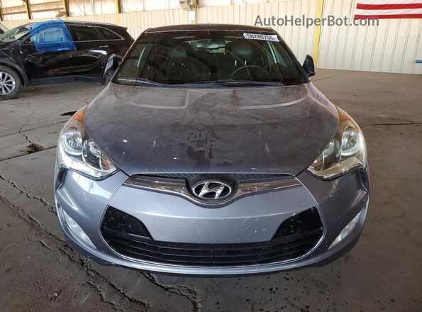 KMHTC6AD2GU253313 2016 HYUNDAI VELOSTER Gray Vista frontal