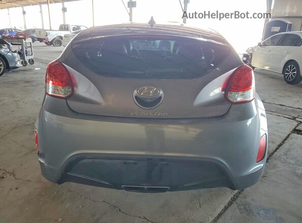 KMHTC6AD2GU253313 2016 HYUNDAI VELOSTER Gray Vista trasera