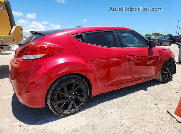 KMHTC6AD2GU265820 2016 HYUNDAI VELOSTER Red Задня права чверть