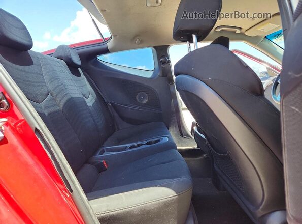 KMHTC6AD2GU265820 2016 HYUNDAI VELOSTER Red Вид задніх сидінь