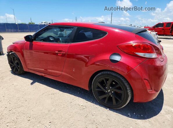 KMHTC6AD2GU265820 2016 HYUNDAI VELOSTER Red Задня ліва чверть