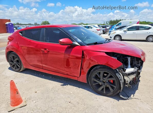 KMHTC6AD2GU265820 2016 HYUNDAI VELOSTER Red Передня права чверть