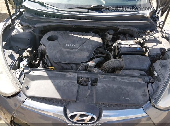 KMHTC6AD2GU282410 2016 HYUNDAI VELOSTER Gray Вид ззаду