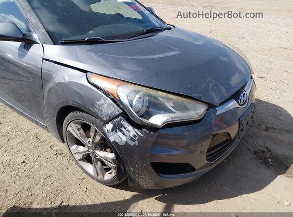 KMHTC6AD2GU282410 2016 HYUNDAI VELOSTER Gray Вид задньої частини салону