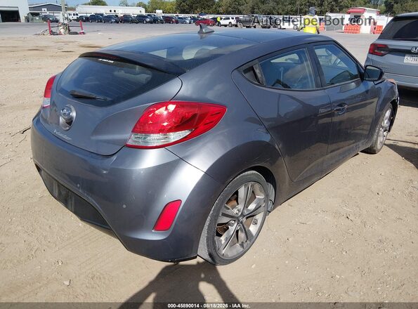 KMHTC6AD2GU282410 2016 HYUNDAI VELOSTER Gray Задня права чверть