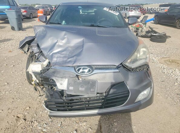 KMHTC6AD2GU291964 2016 HYUNDAI VELOSTER Gray Вид спереду