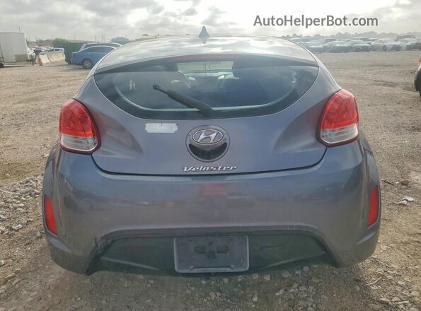 KMHTC6AD2GU291964 2016 HYUNDAI VELOSTER Gray Вид ззаду