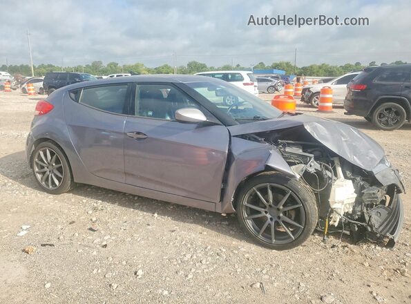 KMHTC6AD2GU291964 2016 HYUNDAI VELOSTER Gray Передня права чверть