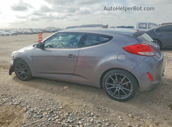 KMHTC6AD2GU291964 2016 HYUNDAI VELOSTER Gray Задня ліва чверть