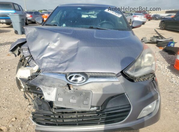 KMHTC6AD2GU291964 2016 HYUNDAI VELOSTER Gray Вид задньої частини салону