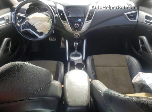 KMHTC6AD2GU291964 2016 HYUNDAI VELOSTER Gray Вид панелі приладів