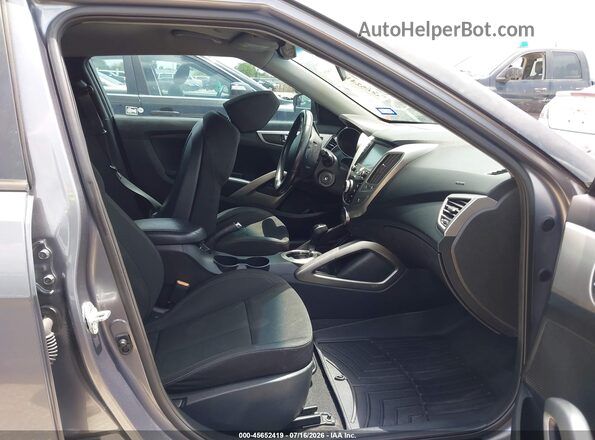 KMHTC6AD2HU308540 2017 HYUNDAI VELOSTER Gray Սալոնի դիմացի տեսք